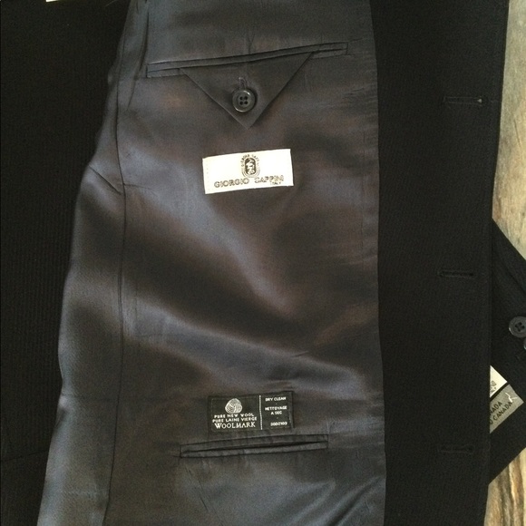 Giorgio Sappini Italy Casual Wool Sport Blazer Jacket 44T Tall - Picture 8 of 15